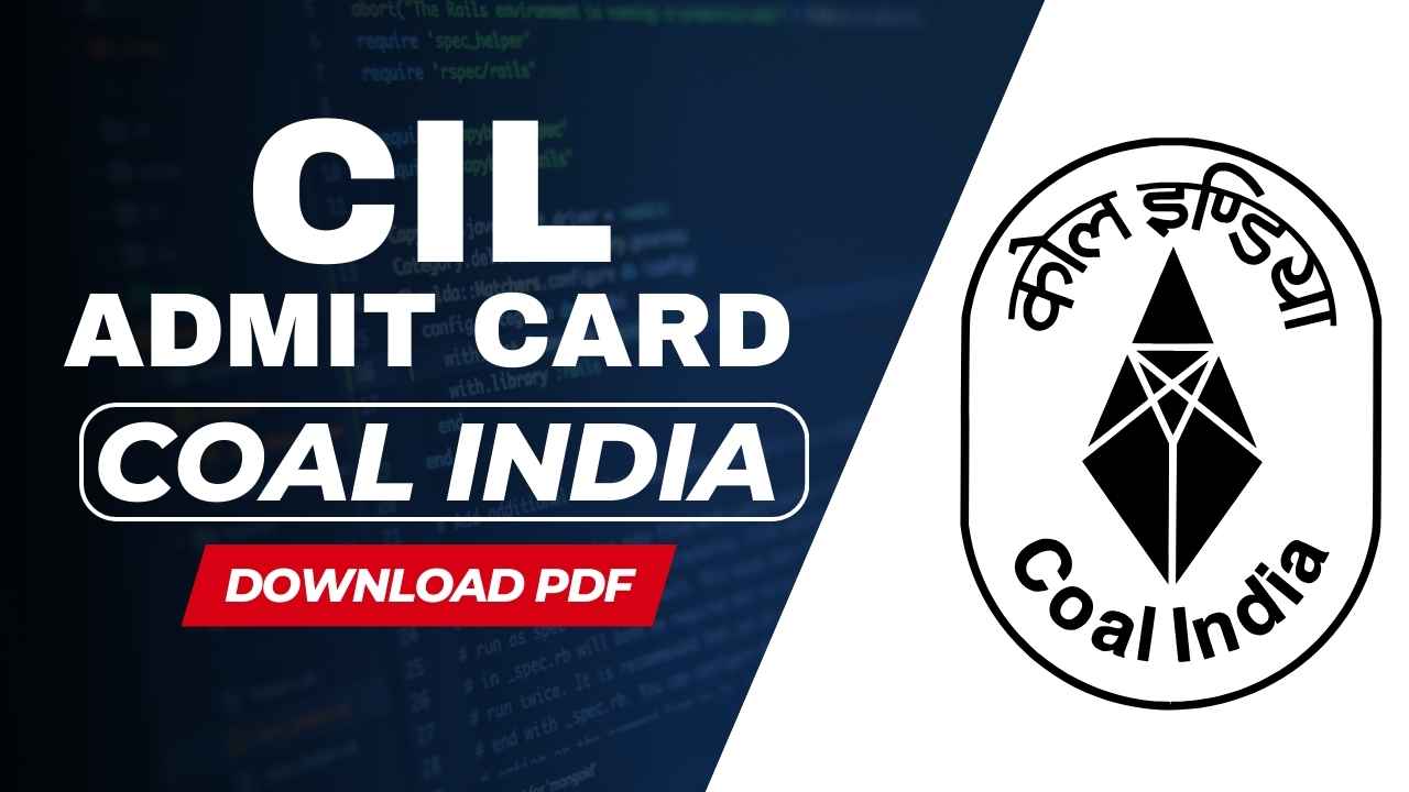 CIL Admit Card